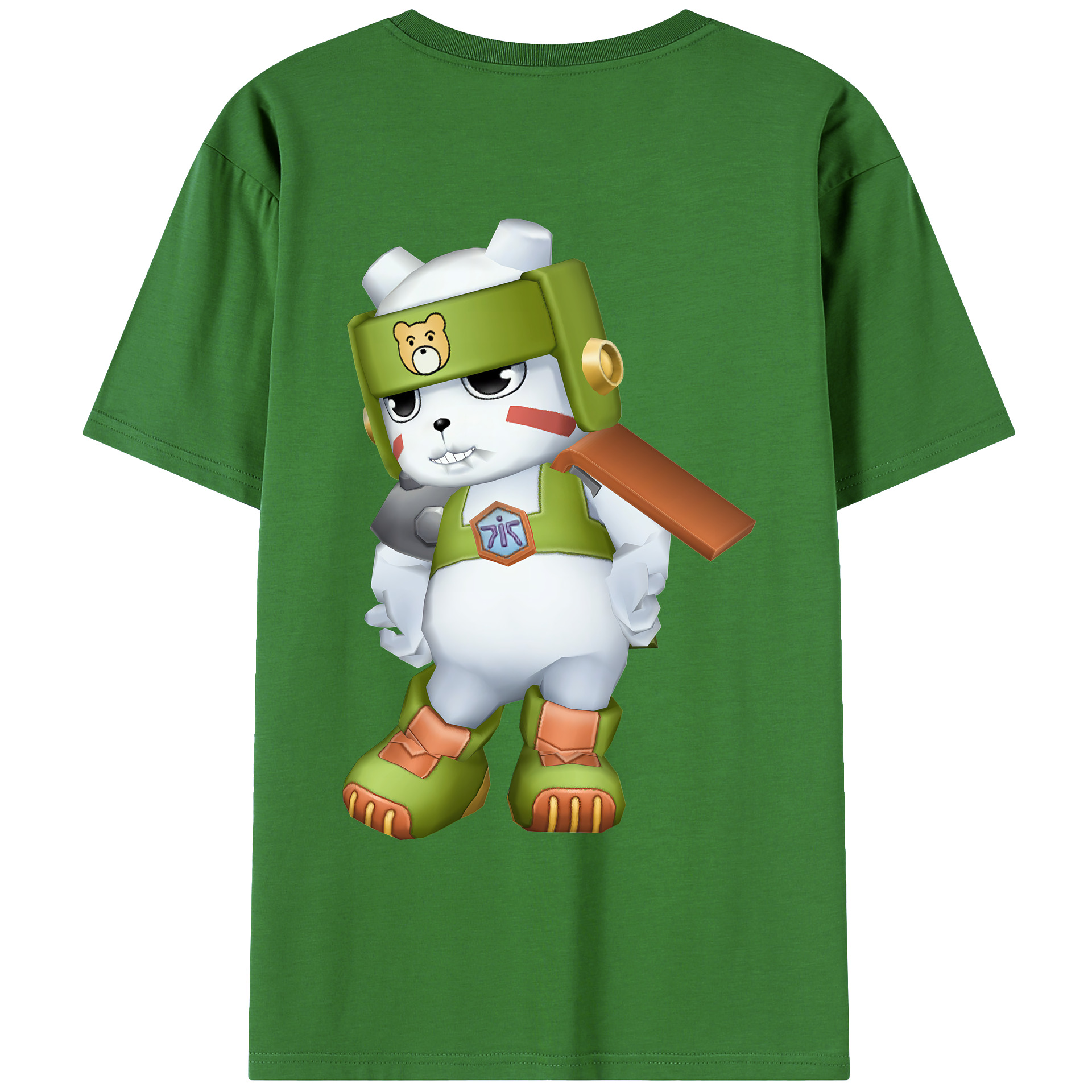 （画像用） Digimon デジタルモンスター/デジモン レディース半袖Tシャツ(バックプリント)